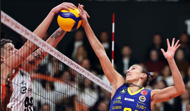 Fenerbahçe derbide Eczacıbaşı'nı 3-1'le geçti