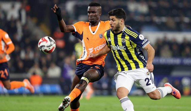 Fenerbahçe Başakşehir engeline takıldı: 1-1