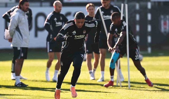 Beşiktaş, Çaykur Rizespor maçının hazırlıklarını sürdürdü