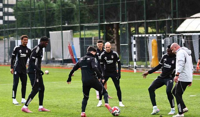 Beşiktaş, Trabzonspor maçı hazırlıklarını tamamladı