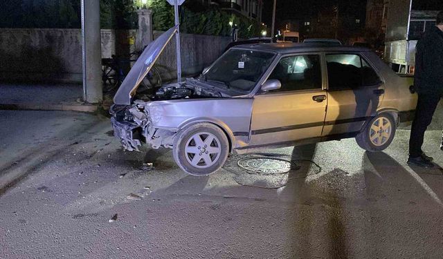 Bursa'da trafik kazası: 1 yaralı