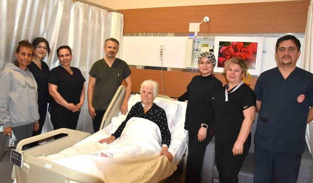 Çanakkale'de 90 yaşındaki hasta Koroner By-Pass ameliyatıyla hayata tutundu
