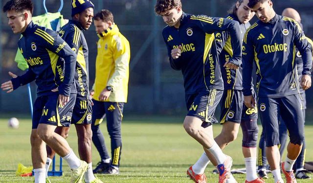 Fenerbahçe'de Eyüpspor maçının hazırlıkları tamamlandı
