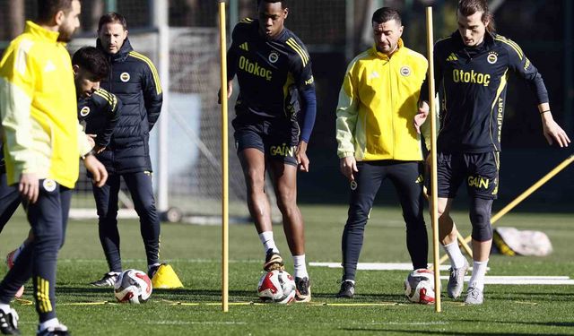 Fenerbahçe'de Eyüpspor mesaisi devam etti