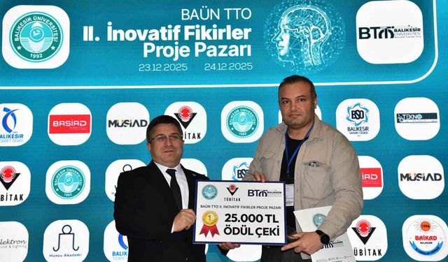 İnovatif Fikirler Proje Pazarı'nda ödüller sahiplerini buldu
