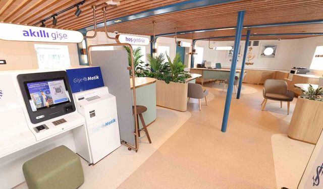İş Bankası'ndan yüzen şube: İş Vapur hizmete açıldı