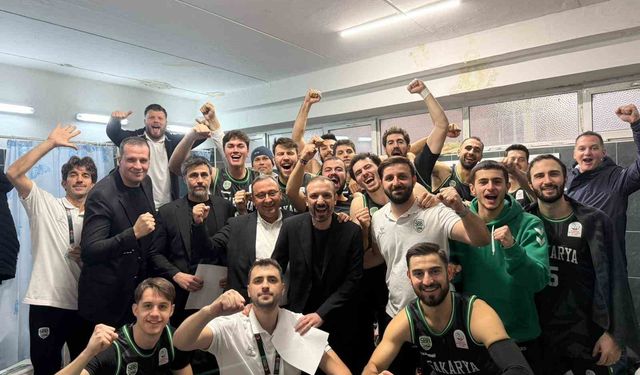 Sakarya Büyükşehir Belediyesi Teşvikiye'yi 75-70 mağlup etti