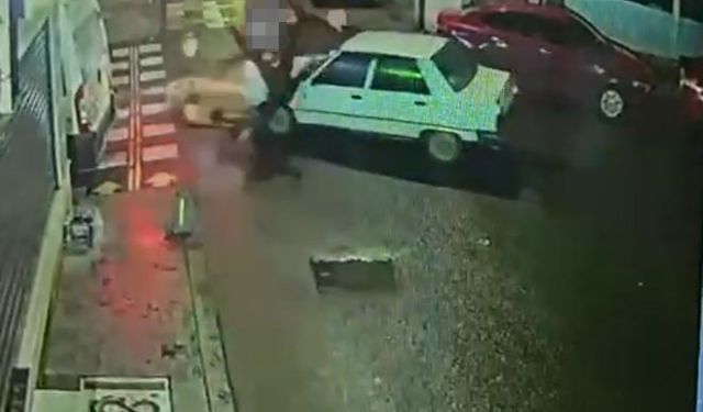 Tekirdağ'da feci kaza kamerada