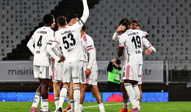 Beşiktaş, Karagümrük engelini 2-0'la geçti