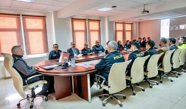 Bilecik'in asayişi masaya yatırıldı