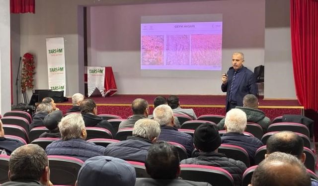 Bilecik'te çiftçiler bilgilendirildi