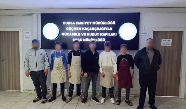 Yabancı uyruklu 5 çocuk işçi yakalandı