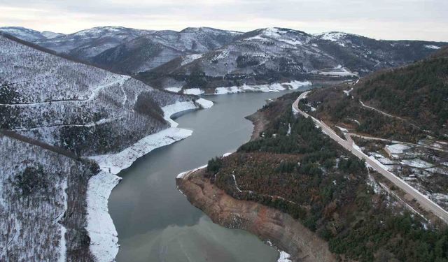 Bursa'da kar yağışları barajlara can suyu oldu