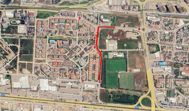 Bursa'da trafik düzenlemesi