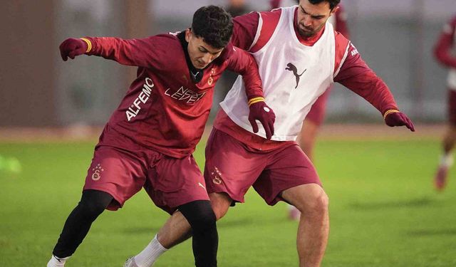 Galatasaray, Trabzonspor maçı hazırlıklarını sürdürdü