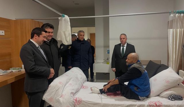 Havran protokolü yılbaşında güvenlik güçlerini ve hastaları yalnız bırakmadı