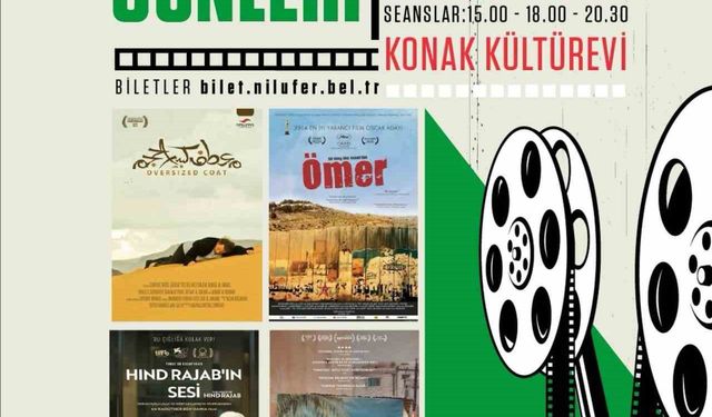 Nilüfer'de 'Filistin Sinema Günleri' başlıyor