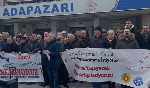 Sakaryalı emekçiler haykırdı: GEÇİNEMİYORUZ