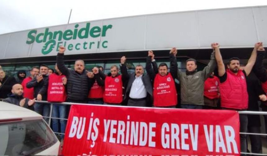 Schneider Enerji işçilerinin grevine erteleme kararı