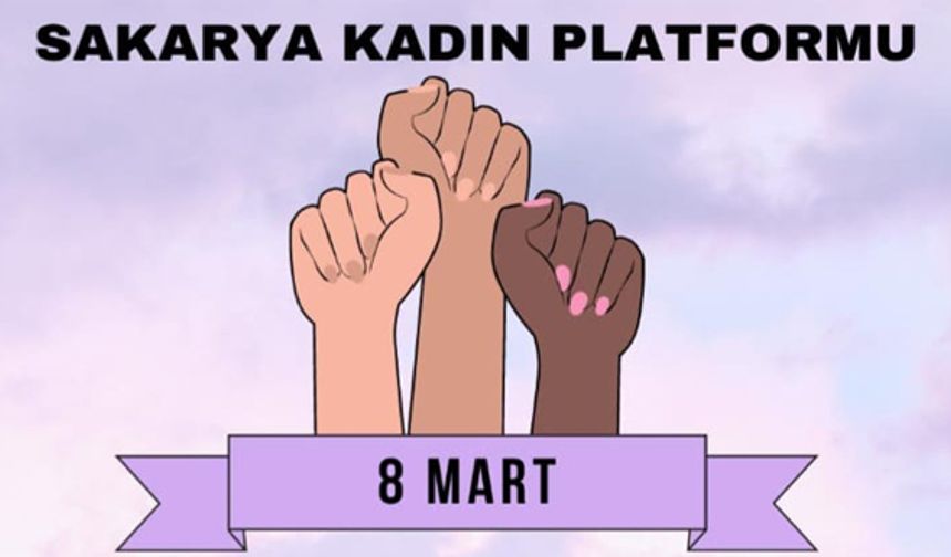 Sakaryalı kadınlar 8 Mart'ta sokakta olacak