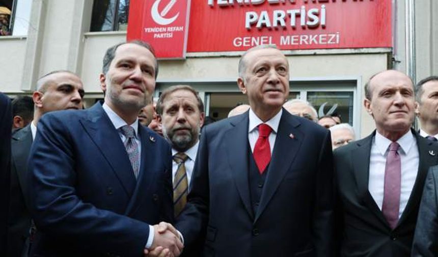 Cumhurbaşkanı Erdoğan Fatih Erbakan'ı ziyaret etti