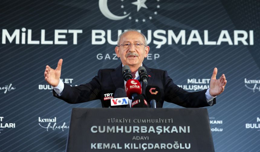 Kılıçdaroğlu, adaylık kampanyasını başlattı