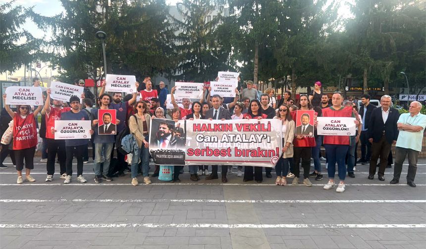 TİP 36 ilden haykırdı: "Can Atalay'a özgürlük istiyoruz!"