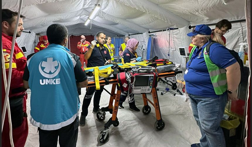 Sakarya 112 Acil Sağlık Hizmetleri uluslararası tatbikatta!