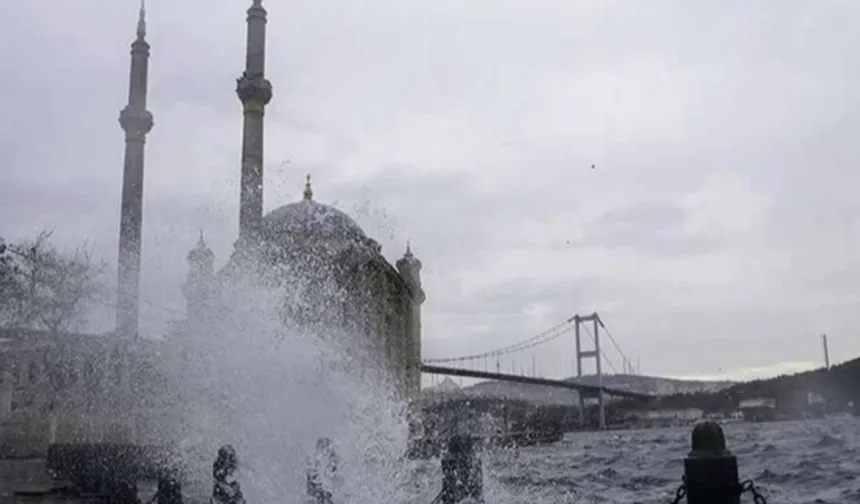 Marmara bölgesine fırtına uyarısı!