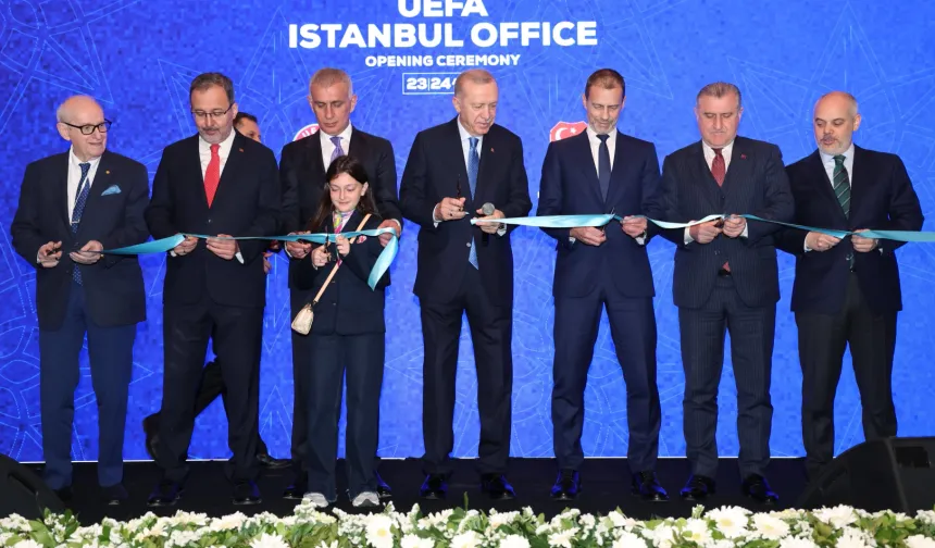 UEFA İstanbul Temsilciliği açıldı