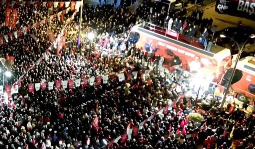 CHP'nin 3. İstanbul mitingi Başakşehir'de yapıldı
