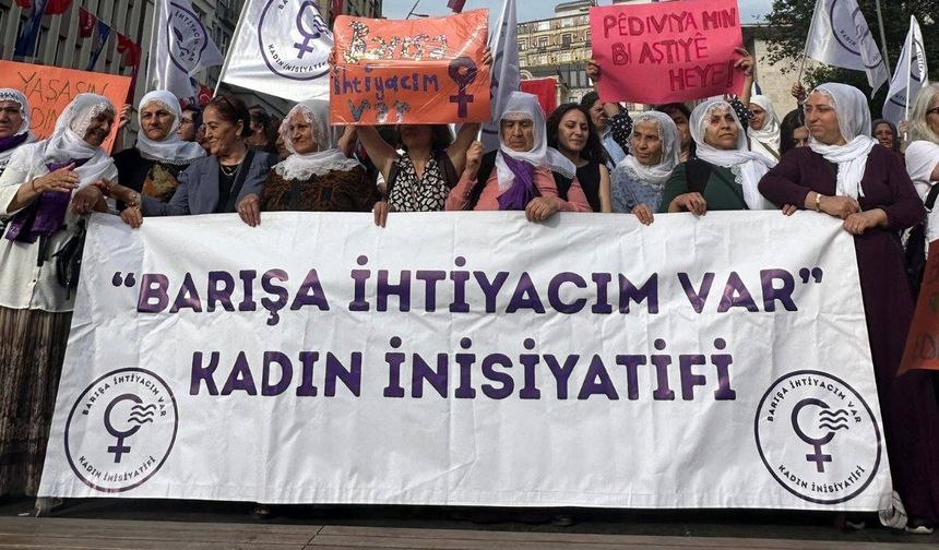 Kadınlardan barış çağrısı: Savaşa değil, hayata bütçe