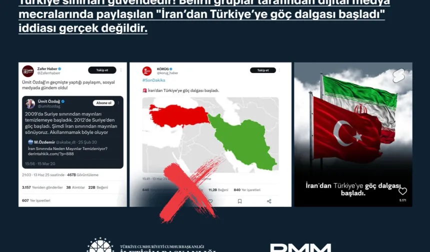 İran'dan göç dalgası iddiasına yalanlama