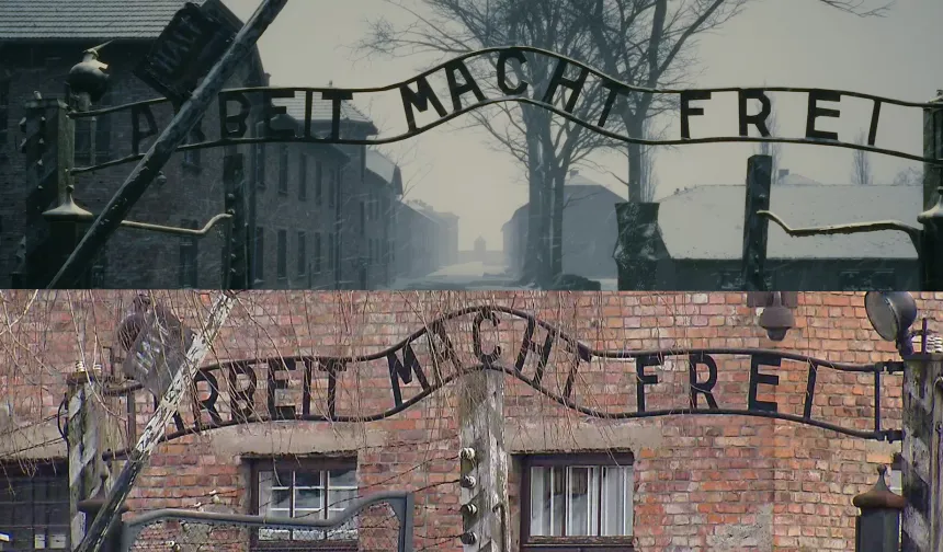 Film çekimleri için Auschwitz toplama kampının dijital kopyası oluşturuldu