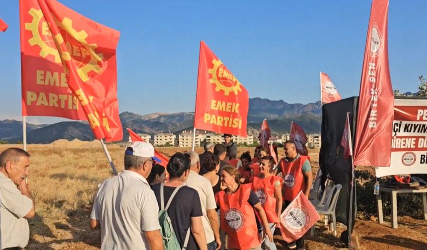 EMEP’ten Peri Tekstil işçilerine destek