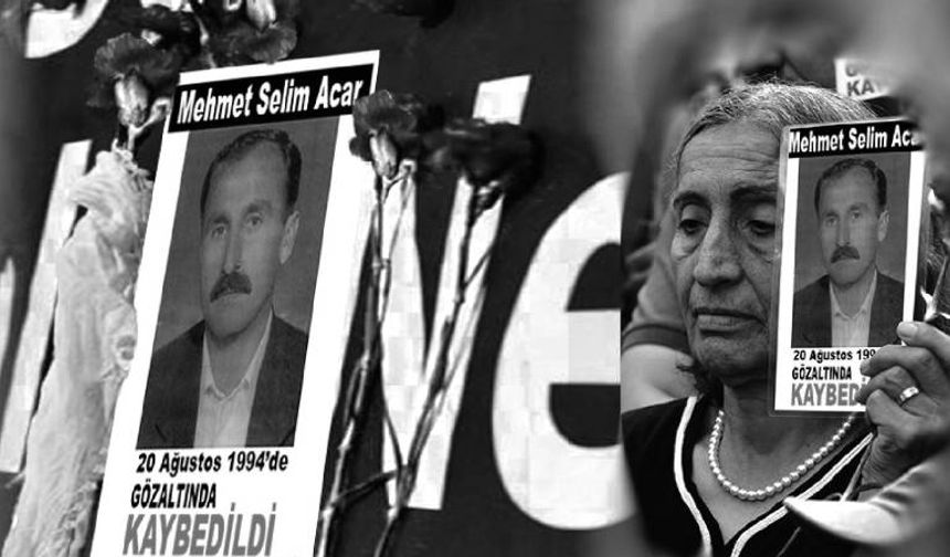 Mehmet Salim Acar’ın oğlundan Cumartesi Anneleri’ne mektup