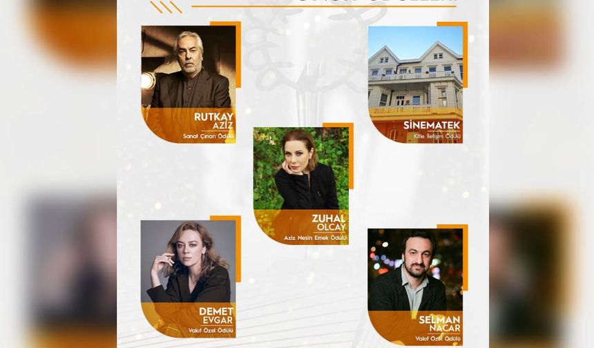 Ankara Film Festivali onur ödülleri açıklandı