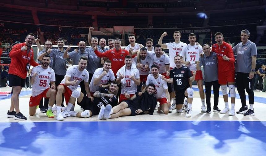 Erkek Voleybol Milli Takımı Dünya Şampiyonası'nda 2'de 2 yaptı