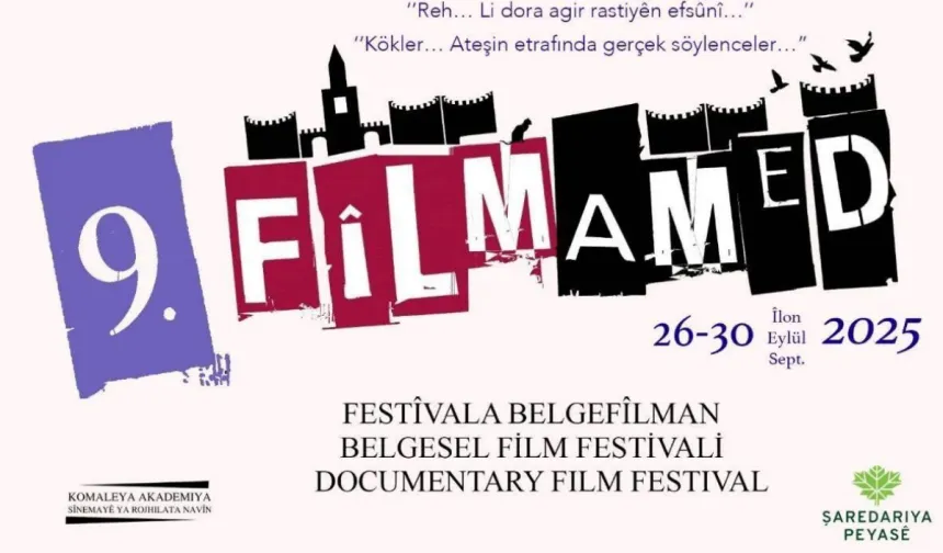 9. FilmAmed Belgesel film festivali 26 Eylül'de başlıyor