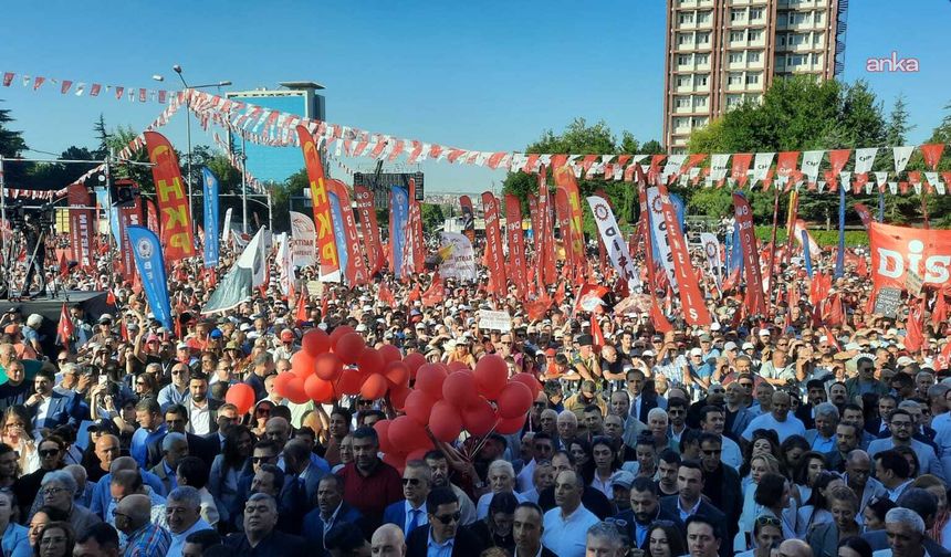 CHP’nin Ankara mitingi: Halay çeker gibi direneceğiz