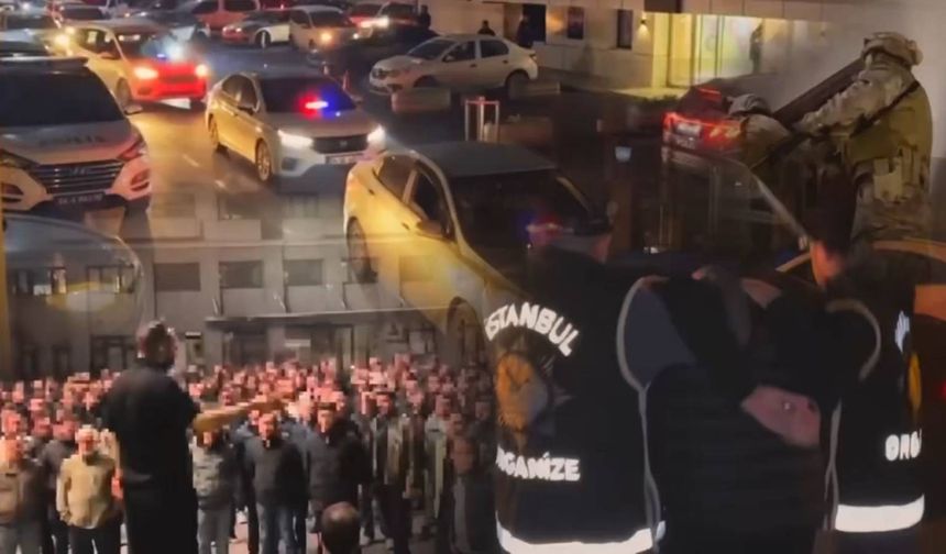 2 ilde organize suç operasyonu: 17 Şüpheli yakalandı