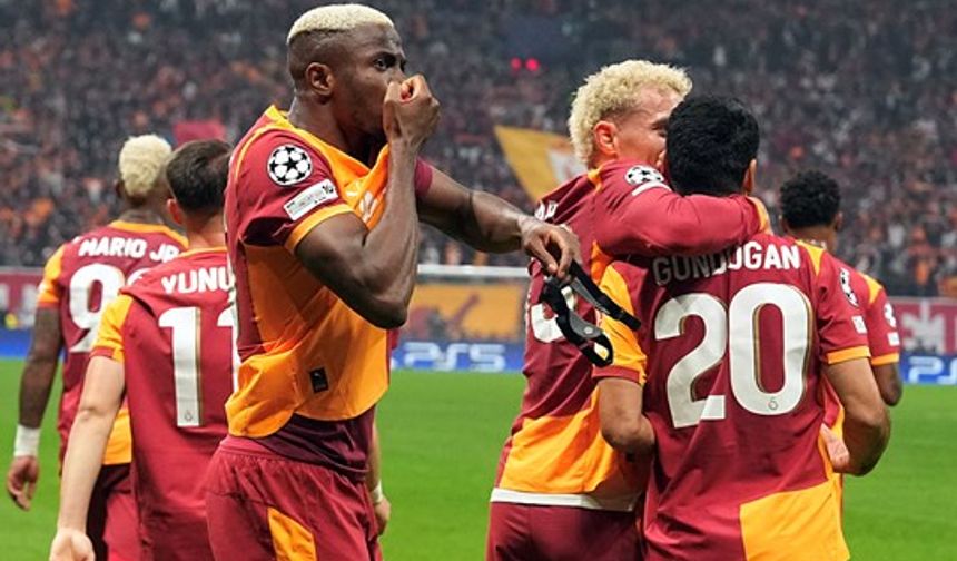 Galatasaray, Şampiyonlar Ligi’nde ilk galibiyetini aldı