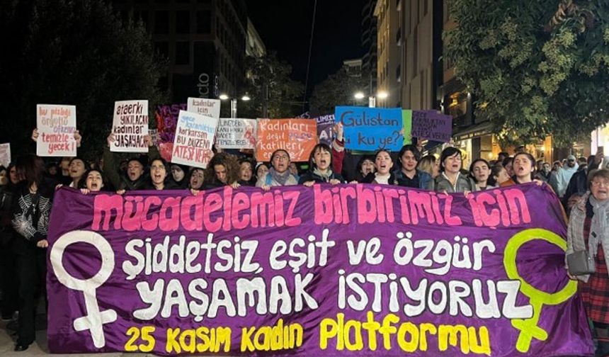 25 Kasım: 168 kadına dava açıldı