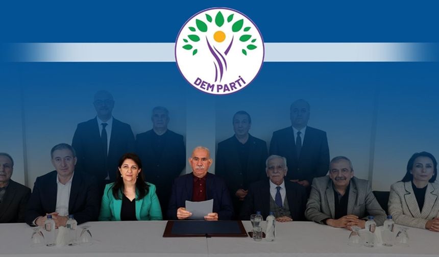 DEM Parti’den Öcalan görüşmesine ilişkin açıklama