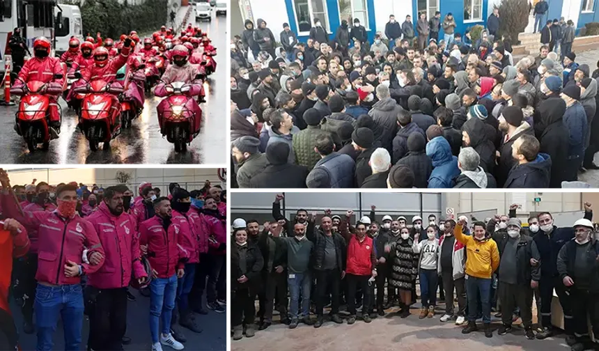 Ekim direnişleri: İşçiler hak gasplarına karşı direniyor