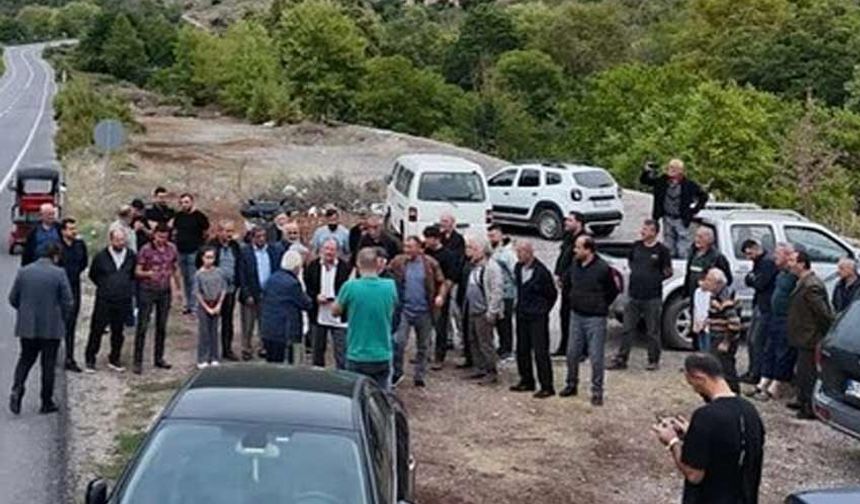 Dokurcun'daki taş ocağı açılmadan kapandı