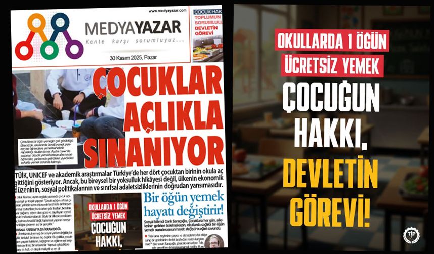 TİP Sakarya'dan 'Öğrencilere 1 öğün ücretsiz yemek" kampanyası...