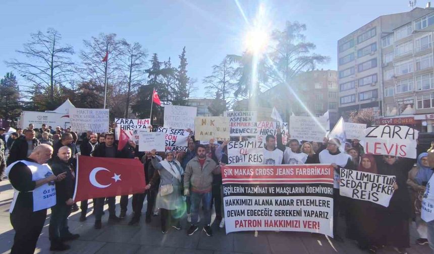 Şık Makas işçilerinin hak arayışı devam ediyor
