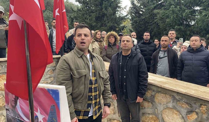 Pençe Kilit kahramanı şehit üsteğmen şehadetinin 3.yılında anıldı