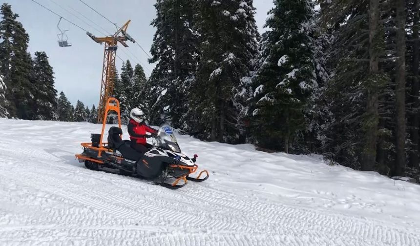 Uludağ'da sezon öncesi hazırlıklar sürüyor